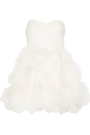 Ana Radu Schulterfreies Minikleid