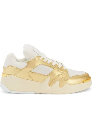 Giuseppe Zanotti Talon Sneakers im Metallic-Look