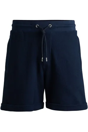 HUGO BOSS Gerippte Joggingshorts
