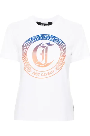 Roberto Cavalli T-Shirt mit Logo-Print