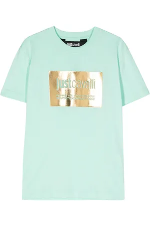Roberto Cavalli T-Shirt mit Logo-Prägung
