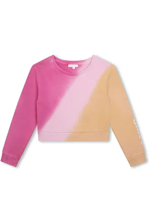 Chloé Ombré-Sweatshirt mit Batikmuster