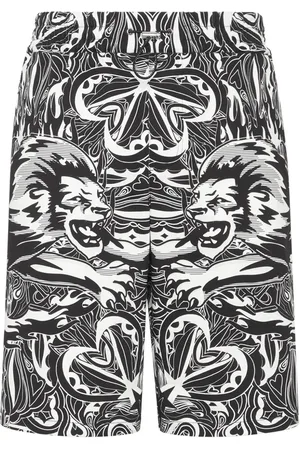 Philipp Plein Shorts mit Tribal Circus-Print