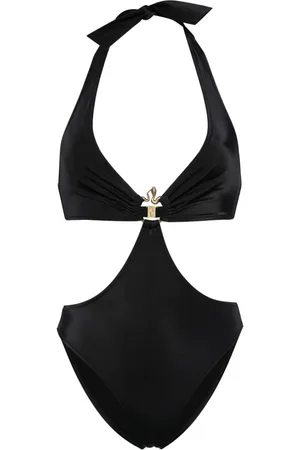 Roberto Cavalli Metallic-Badeanzug