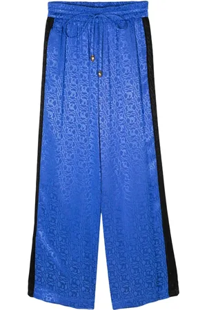 Roberto Cavalli Gerade Hose mit Jacquardmuster