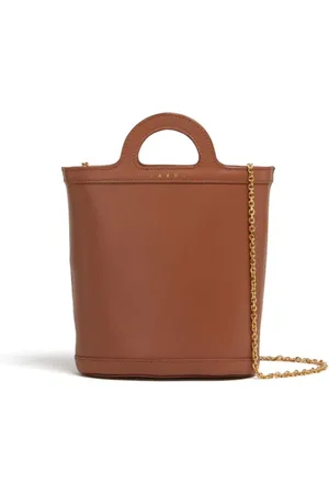 Marni Beuteltasche mit Logo-Stempel