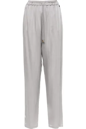Elisabetta Franchi Tapered-Satinhose