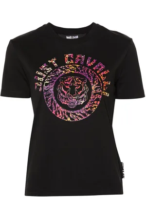 Roberto Cavalli T-Shirt mit Logo-Print