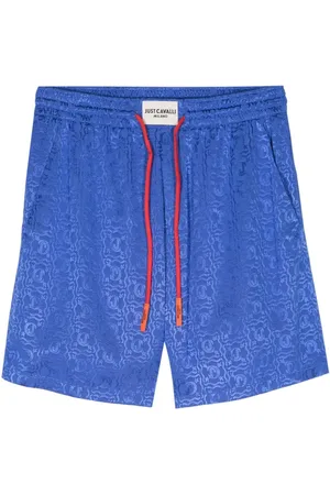 Roberto Cavalli Joggingshorts mit Jacquard-Logo