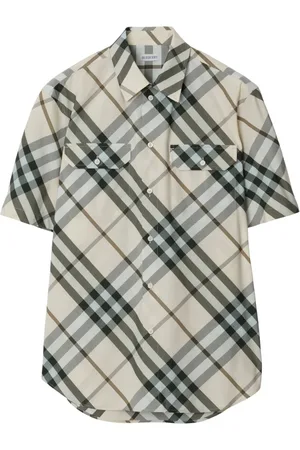 Burberry Hemd aus Nova Check-Jacquard