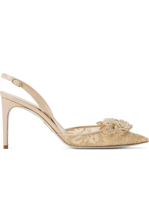 RENE CAOVILLA Floriane Pumps mit Spitze 80mm