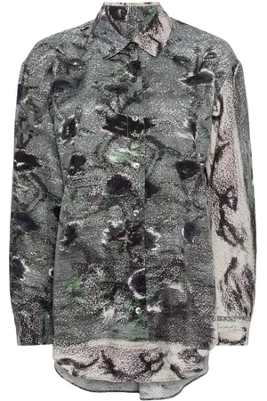 JNBY Asymmetrisches Hemd mit Print