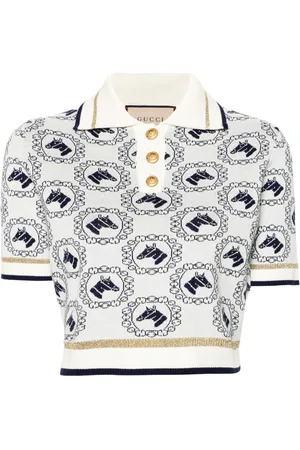 Gucci Poloshirt mit Jacquardmuster