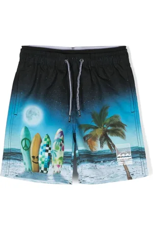 Molo Neal Badeshorts mit Foto-Print