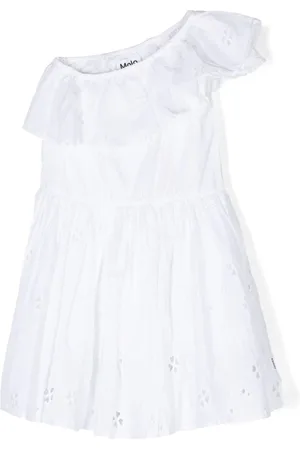 Molo Cay Kleid mit Lochstickerei