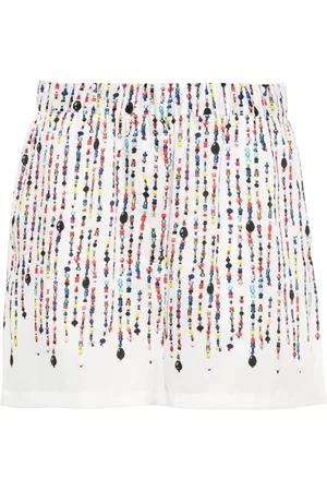 Msgm Shorts mit Perlen-Print