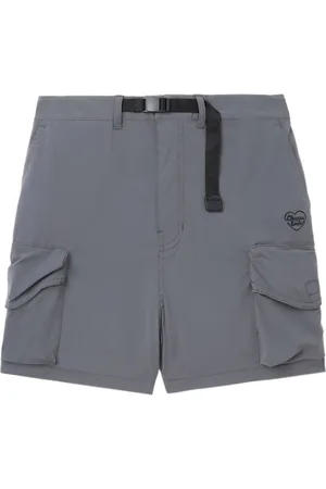 Chocoolate Cargo-Shorts mit Gürtel