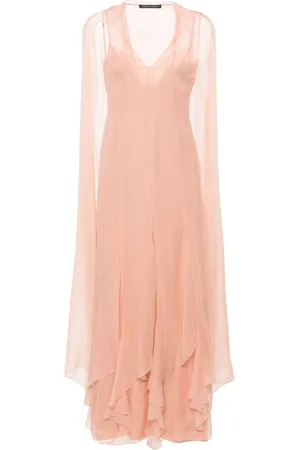 Alberta Ferretti Kleid mit Rüschen