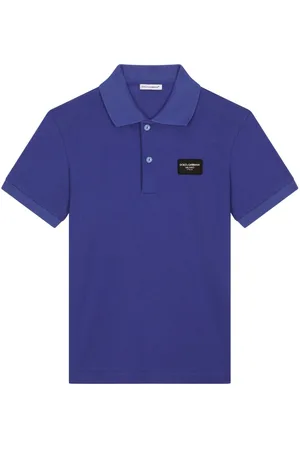 Dolce & Gabbana Poloshirt mit Logo-Applikation