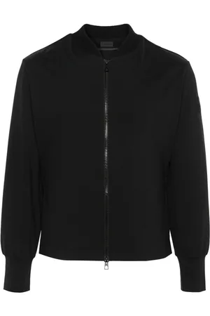 Moncler Bomberjacke mit Logo-Applikation