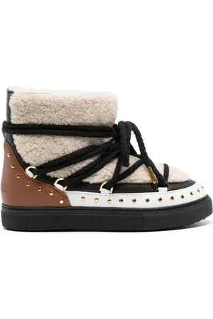 INUIKII Curly Rock Stiefel mit Nieten