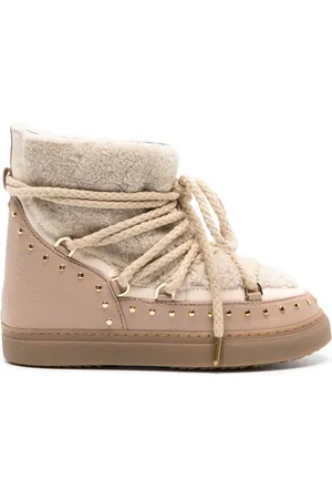 INUIKII Curly Rock Stiefel mit Nieten