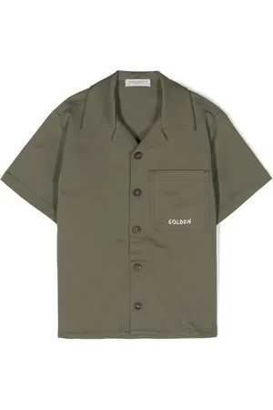 Golden Goose Twill-Hemd mit Reverskragen