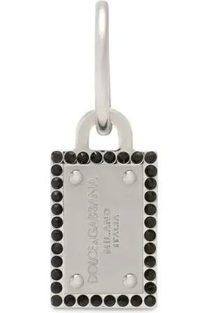Dolce & Gabbana Creole mit Logo-Schild