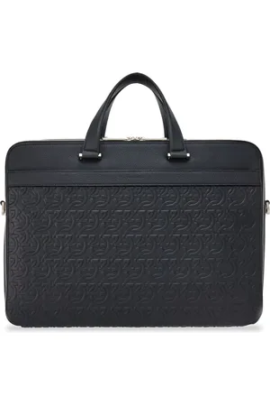Salvatore Ferragamo Aktentasche mit Gancini-Muster