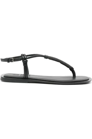 Brunello Cucinelli Sandalen mit Monili-Kette