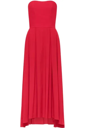 Azeeza Ezra Midikleid aus Seide