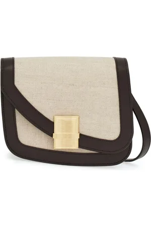 Salvatore Ferragamo Mittelgroße Fiamma Canvas-Umhängetasche