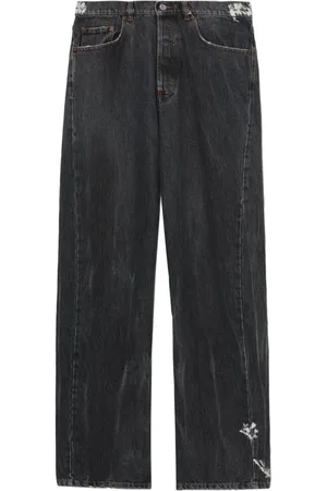 MAGLIANO Gerade Jeans im Distressed-Look