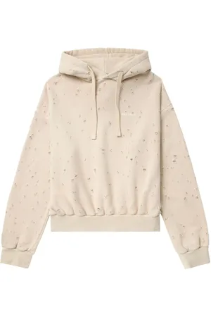 Halfboy Hoodie im Distressed-Look