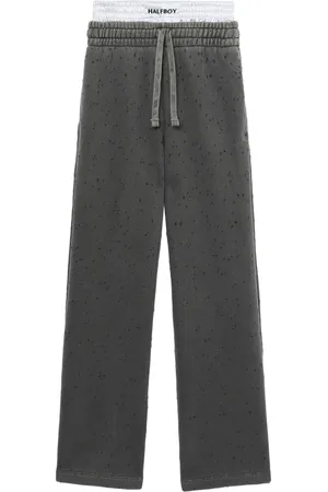 Halfboy Weite Jogginghose im Layering-Look