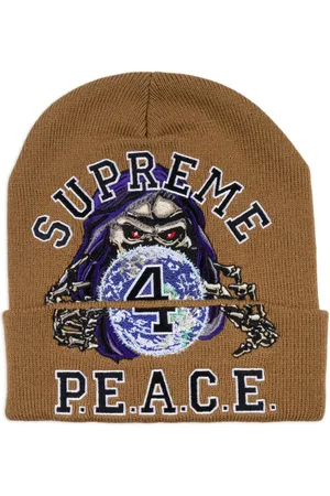 Supreme Peace Beanie mit Stickerei