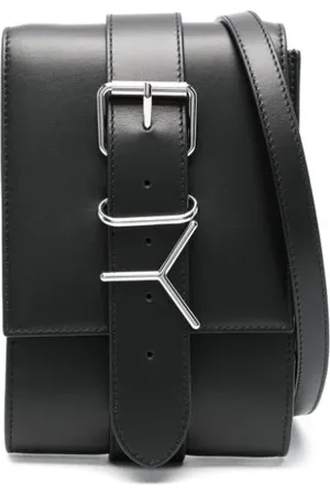 Y / PROJECT Schultertasche mit Logo-Schild