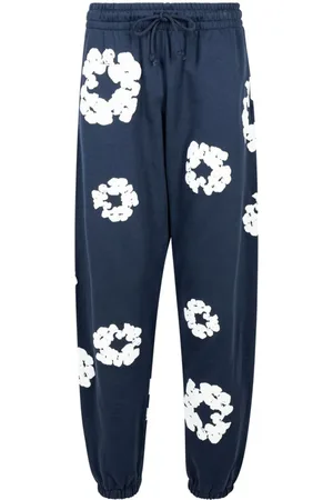 DENIM TEARS Jogginghose mit Cotton Wreath-Print