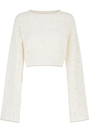 GCDS Makramee-Top mit Monogramm