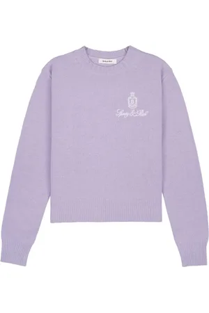 Sporty & Rich Kaschmirpullover mit Logo-Stickerei
