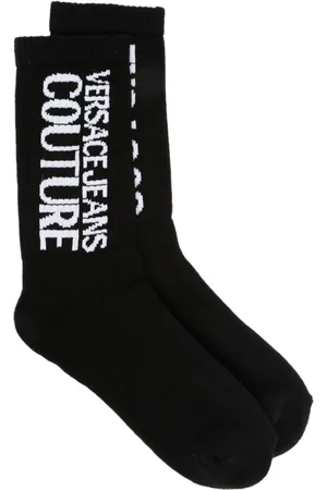 VERSACE Socken mit Intarsien-Logo