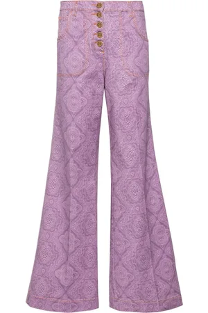 Etro Ausgestellte Hose mit geometrischem Print