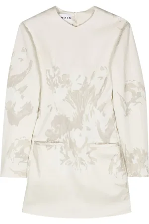 REMAIN Minikleid mit Blumen-Print