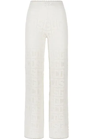 GCDS Gehäkelte Hose mit Monogramm