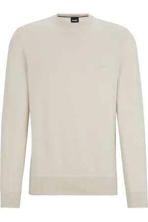 HUGO BOSS Pullover mit Logo-Stickerei