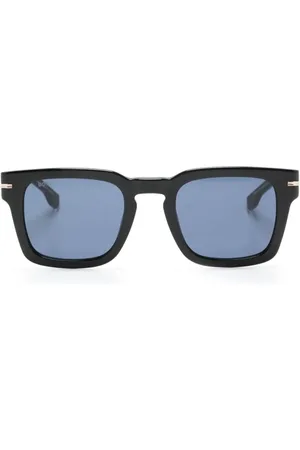 HUGO BOSS Sonnenbrille mit eckigem Gestell