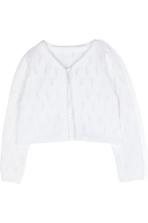 Lapin House Cardigan aus Pointelle-Strick