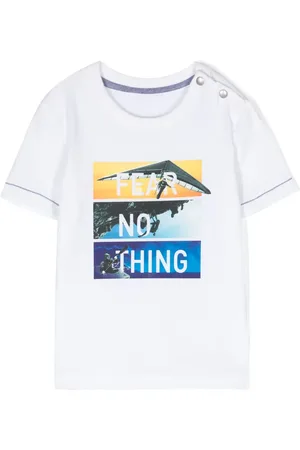 Lapin House T-Shirt mit Slogan-Print