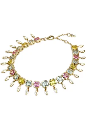 Lark & Berry 14kt Full Blossom Gelbgoldarmband mit Saphiren und Diamanten