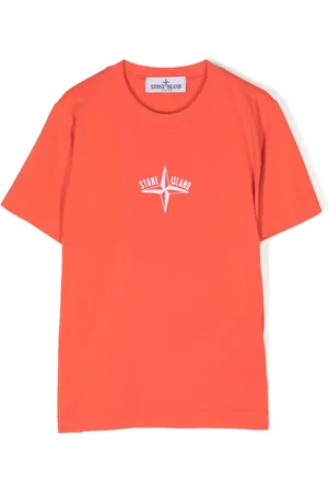 Stone Island T-Shirt mit Logo-Print